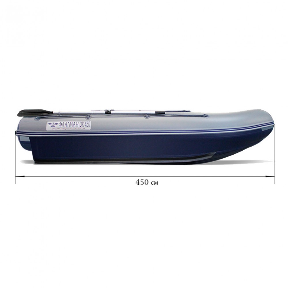 Надувная ПВХ лодка ФЛАГМАН DK 450